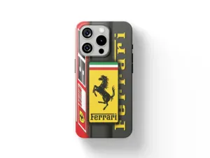 Ferrari Cover in Silicone Smartphone Look Resistente